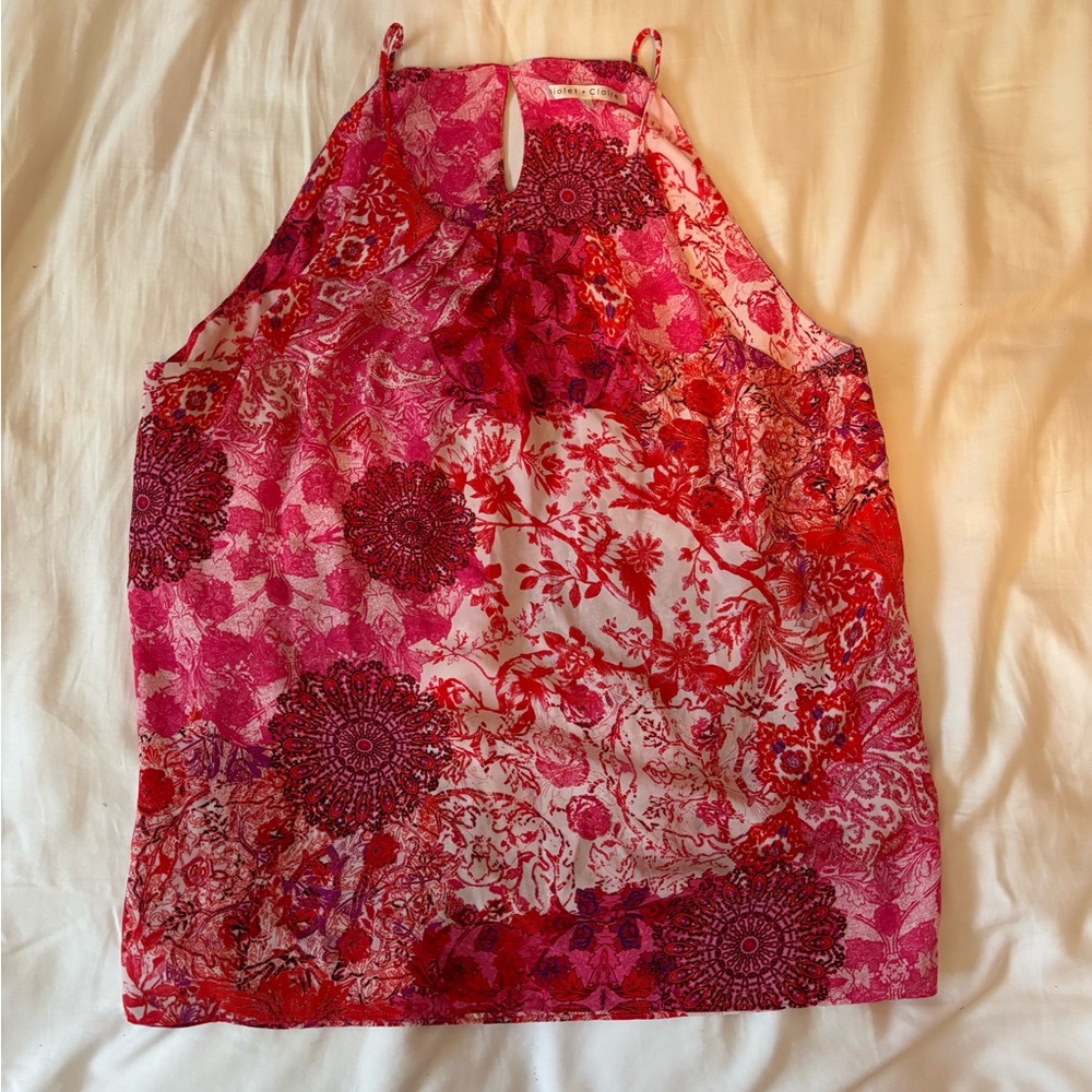 Violet+Claire sleeveless blouse
